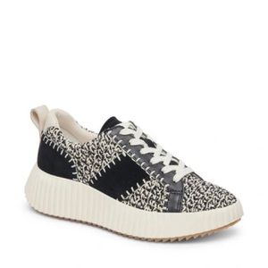 DOLCE VITA Dolley Sneaker White/Black Knit